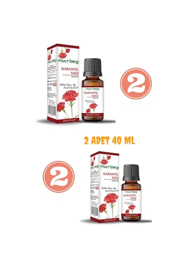 Multidem  Karanfil Uçucu Bitkisel Yağı 2 x 20 ml