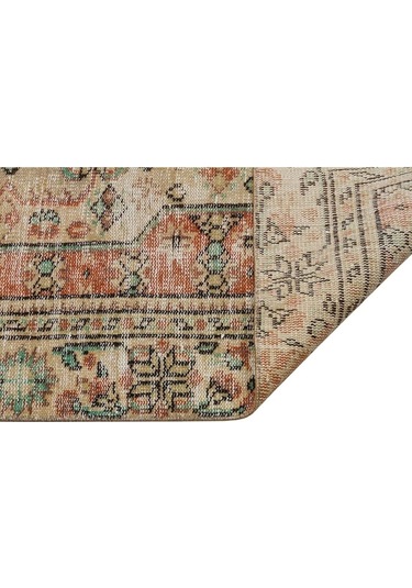 Eşsiz Anadolu Vintage Eskitme El Dokuma Halı 170 X 290 Cm 9110