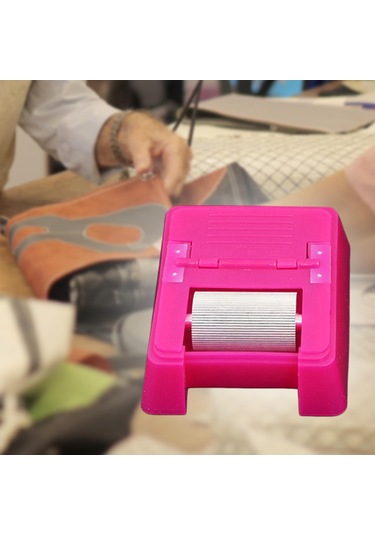 Dolıty Yağ Kenar Kutusu Saraciye Aracı Deri İnce-taneli-rulo Pembe