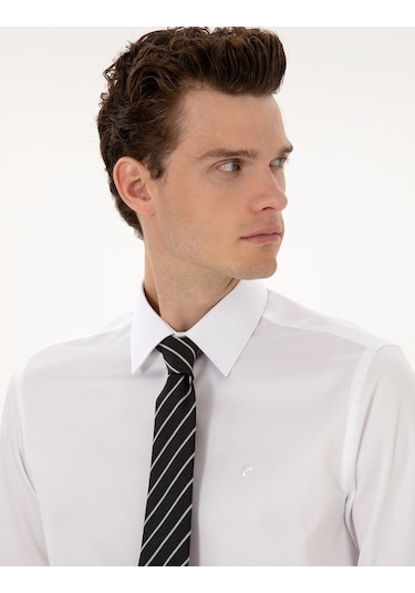 Pierre Cardin Erkek Beyaz Gömlek Basic 50315407-vr013 Beyaz