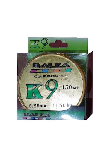 Balza Carbon Line K9 Misina 150 Mt. 0,38mm - Standart