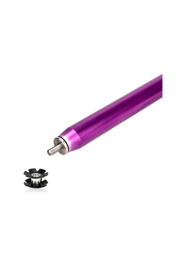 Geeroyoo Ztto Bisiklet Ön Çatal Çekirdek Çıkarıcı, Alüminyum Alaşım, Mor Renk, 256mm Mor
