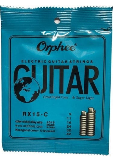 Orphee Rx15-C Elektro Gitar Teli