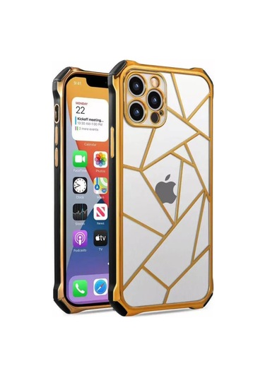 Iphone 12 Pro Max Kilif Lazer Prizma Kamera Korumali Kapak 553329488