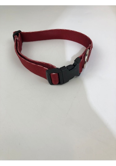 Mita Ayarlanabilir Köpek Boyun Tasması Kırmızı