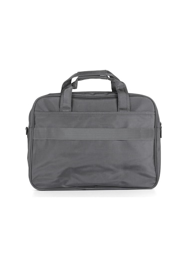 Ççs 71386 Çapraz Omuz Askılı Evrak Çantası-gri Gri
