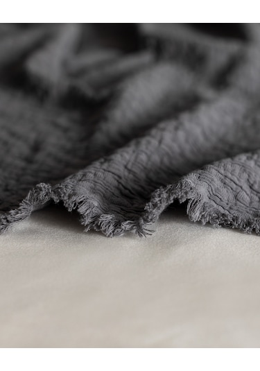 Madame Coco Vue Çift Kişilik Yatak Örtüsü Yo0000000030çift Kişilik-koyu Gri Koyu Gri