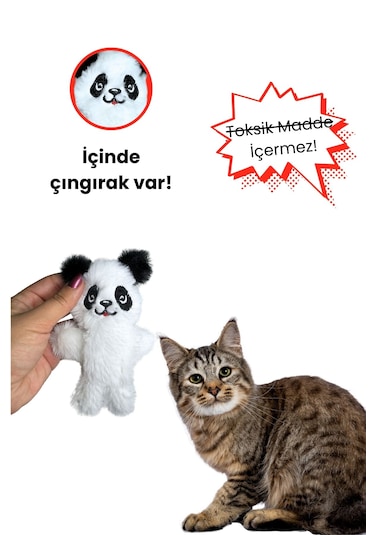 Miyav 3 Adet Peluş Kedi Oyuncak Seti