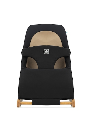 Baby Bushuo Ponny Ev Tipi Ahşap Ana Kucağı Siyah 64d76e00324n1-2