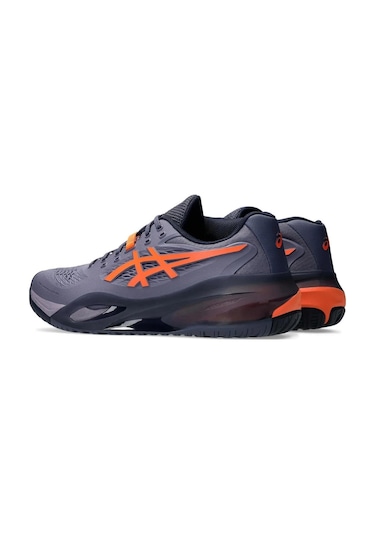 Asics Gel Resolution X Erkek Gri Mor Tenis Ayakkabısı Mor