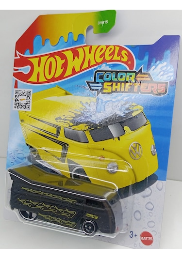 Bhr15 Hotwheels 1:64 Volkswagen Drag Bus Renk Değiştiren Arac Metal