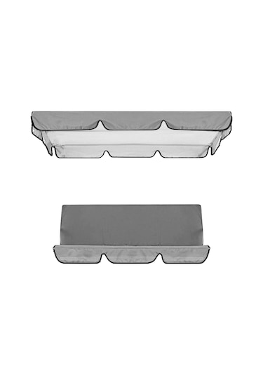 Suntek Magideal Su Geçirmez Salıncak Gölgelik Tente Seti Açık Gri