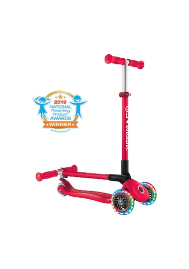 Globber Primo Işıklı 3 Tekerlekli Katlanabilir Scooter