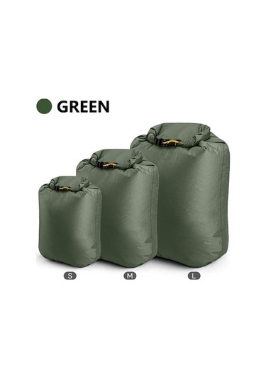 Funtree Geçirmez Naylon Silikon Kaplı Kuru Çanta - Kamp, Yüzme & Doğa Yürüyüşü İçin Renkli Çok Renkli Çok Renkli