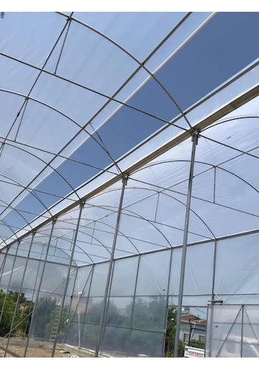 160 Micron Naylon Örtü, Şeffaf Su Geçirmez Naylon, 4x12 Metre