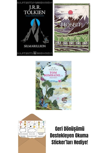 Silmarillion + Hobbit Özel Ciltli Baskı + Tom Bombadil İn Maceraları Özel Ciltli Baskı