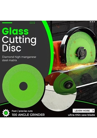 Tenfowee Diamantlı Cam Kesme Diskleri, Seramik Ve Porselen İçin, 6 Adet Paket, Açık Kenar, Hızlı Ve Hassas Kesim, Elektrikli Aletler İçin Uyumlu