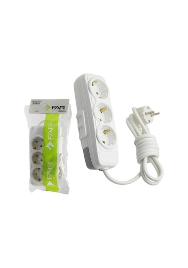 Far Lara 3'lü Grup Priz 2 Metre Diğer