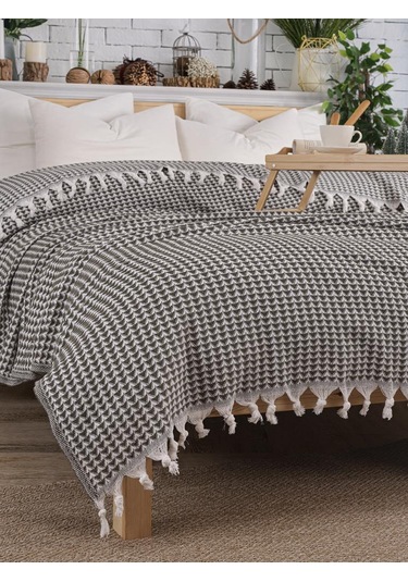 Battaniye Pamuk Piramid 180x200 Cm Yeşil