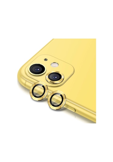 Smcase Apple Uyumlu iPhone 11 Cl-02 Kamera Metal Koruyucu