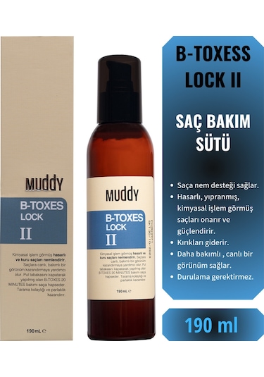Muddy B-TOXES Lock 2 Keratin Sabitleyici 190 ML
