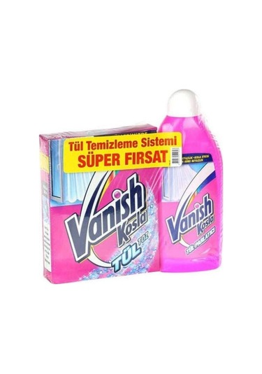 Vanish Tül Temizleyici 6 x 450 G + Parlatıcı 6 x 450 G