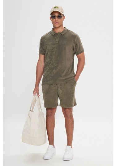 Ac&Co / Altınyıldız Classics Ac&Co / Altınyıldız Classics Standart Fit Normal Kesim Havlu Şort 534685543 Haki Ac&Co / Altınyıldız Classics Ac&Co / Altınyıldız Classics Standart Fit Normal Kesim Havlu Şort 534685543 Haki