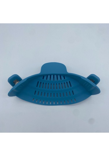 Wezone Evde Makarna Ve Sebzeler İçin Yeşil Silikon Süzgeç, Tencere Kenarında Sızıntı Engeli, Kolay Kullanım, Dayanıklı Malzeme