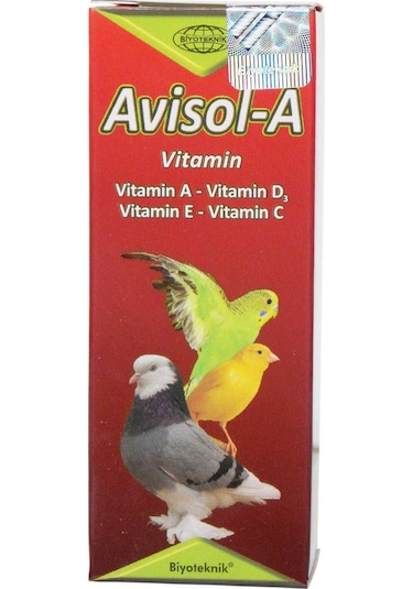 Biyoteknik Avisol-A Kuş Vitamin