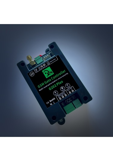 Gsm Kapı Kapısı Açıcı Uzaktan Açma/kapama Röle Anahtarı Siyah