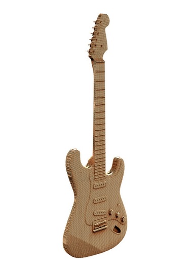 Cartonic 3d Puzzle - Guıtar