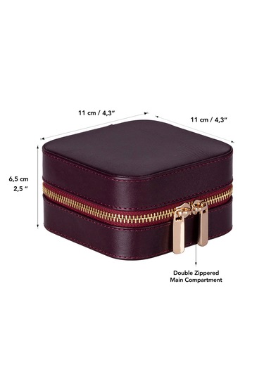 Kate Deri Mücevher Kutusu, Orta Boy Bordo