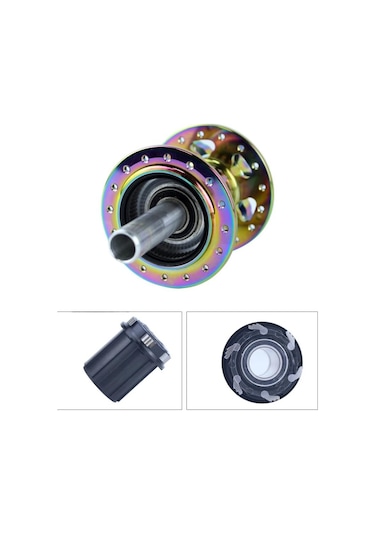 Hassns Pro7 Ön Arka Göbek Seti 32 Delik Rainbow