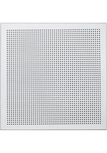 Asma Tavan Metal Clip İn Full Perfore Delikli , 30x30 Cm, 0.7 Mm, Beyaz