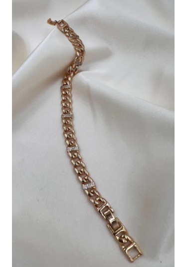 Bb Xuping Taşlı Bileklik Altın - Gold