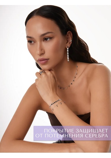 Miestilo 925 Ayar Gümüş Taşı, Uzun Sarkıt Küpe 293363636 Diğer