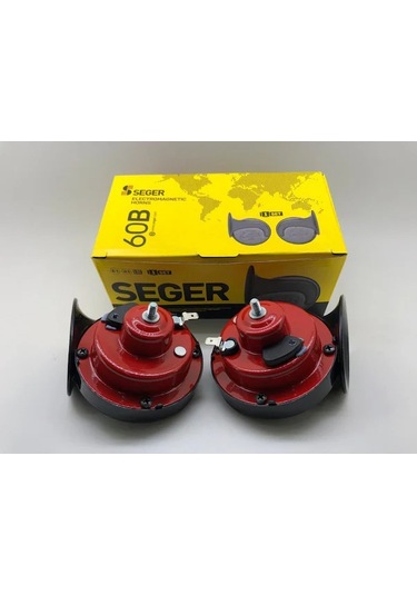 Seger 60bo12.000.01 Salyangoz Korna Dadat Takım-tek Terminalli 12v