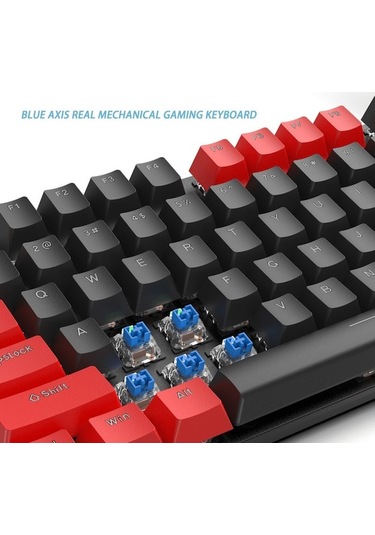 Fastbuy Kırmızı Anahtarlı Kablolu Mekanik Klavye