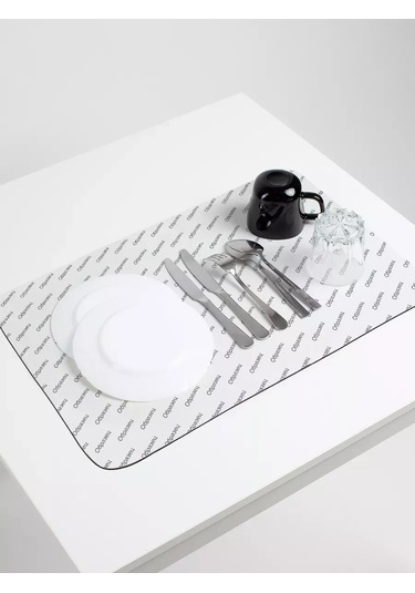 Joyarty Dikdörtgen Bulaşık Kurutma Pedi "kedi Yavrusu" 241485882 Siyah