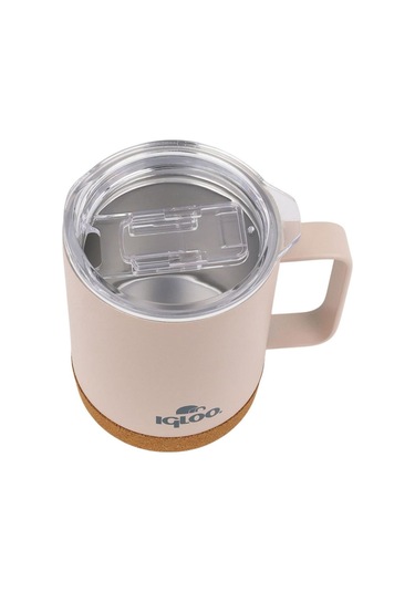 Çelik Mug Termos - Igloo - Cork - 350ml - Bej - 205696 Diğer
