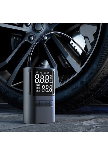 Artfulabode Taşınabilir Şişirme Otomatik Motosiklet, Led Lastikleri Kompresörü Kablosuz Işık İçin Hava Geeroyoo Bisiklet Araba, 150psı & - Ur