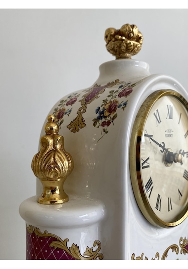 Mignon Decore J'limoges Ala Main Antika Porselen Masa Saati