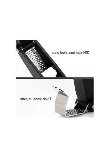 Fastbuy Manuel Kıyma Makinesi Xiaomi Youpin Huohou Sarımsak Presi Siyah, Pratik Sarımsak Doğrama Aleti Siyah