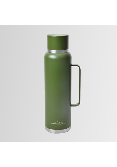 Nurgaz Ng 164 Campout Çift Katmanlı Kamp Termosu 1500 Ml Haki
