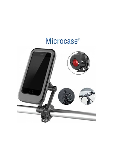 M3 Motosiklet Bisiklet Su Geçirmez Gidon Telefon Tutucu-al4183