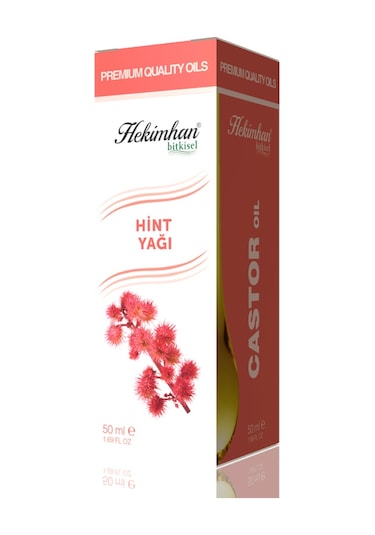Hekimhan Bitkisel Hint Yağı 50 ML