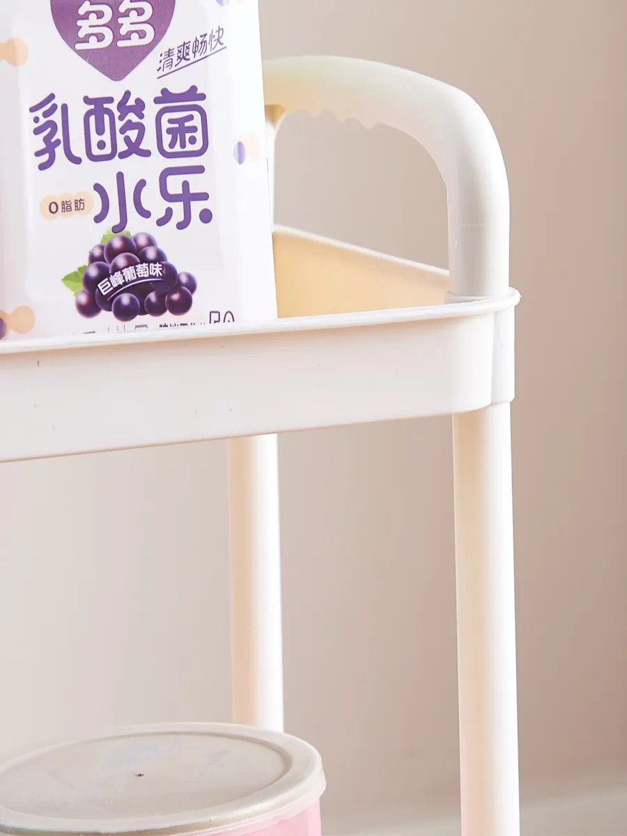 Leoezya 3 Katlı Tekerlekli Raf 283846436 Beyaz