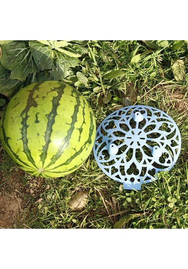 Sones 5 Adet Karpuz Tutma Meyve Dikim Tepsisi Bahçe Meyvesi Korozyon Önleyici Çürük Plastik Sabit Tepsi