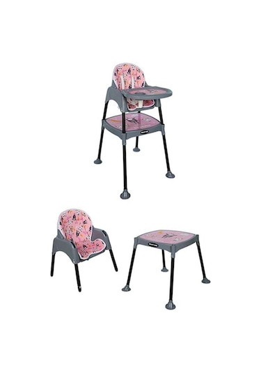 Maxi Taxi Baby Feeding 3in1 Çalışma Masalı Mama Sandalyesi