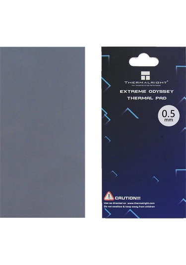 Homyl Silikon Termal Ped 12.8 W/mk Isı Direnci Pc Için Basit 0,5-mm